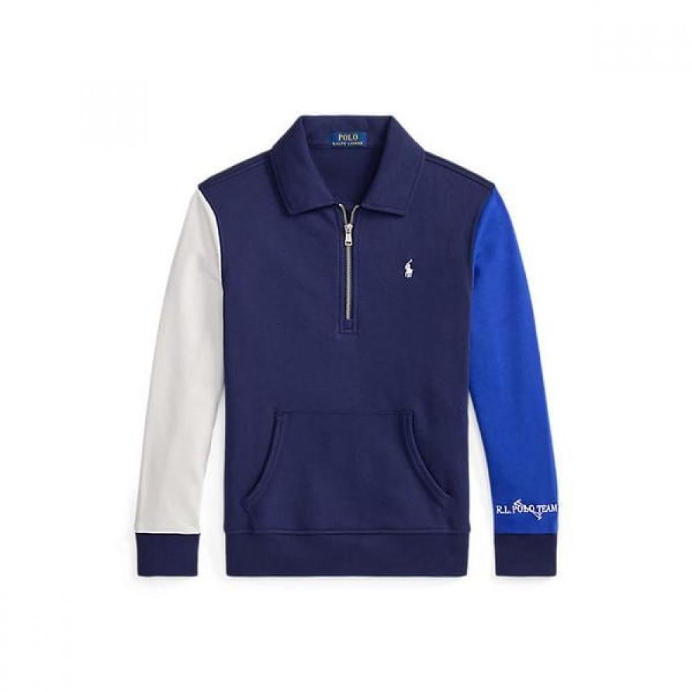 Polo Ralph Lauren Boys Colorblock Terry Sweatshirt 8 18 Years Cwpokniy8021659410 S