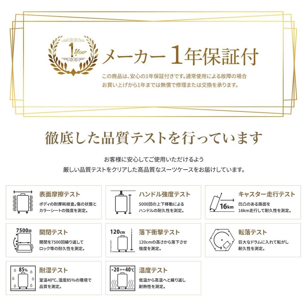 Suitcase Shockproof Aluminum Frame Carry Case S Size Quiet Double Casters TSA Lock Carry Bag Business Travel [Legend Walker] Carry-on (1-3