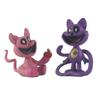 Cute Smiling Animal Figures Set Of 8 Pieces 5.5-7cm Pvc Material Bag Packed 170g