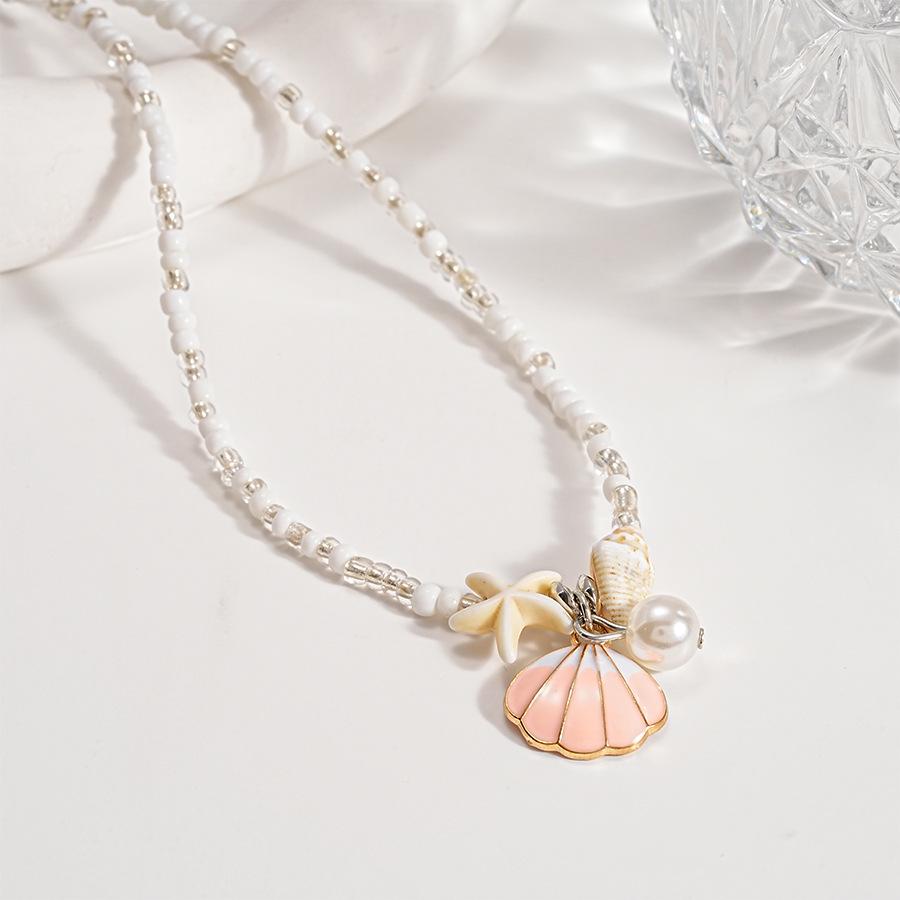 High-End Bohemian Seashell Beaded Clavicle Necklace