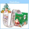 Decor Holiday Snowman Pattern Gift Box For Christmas Events And Gifting Festive
