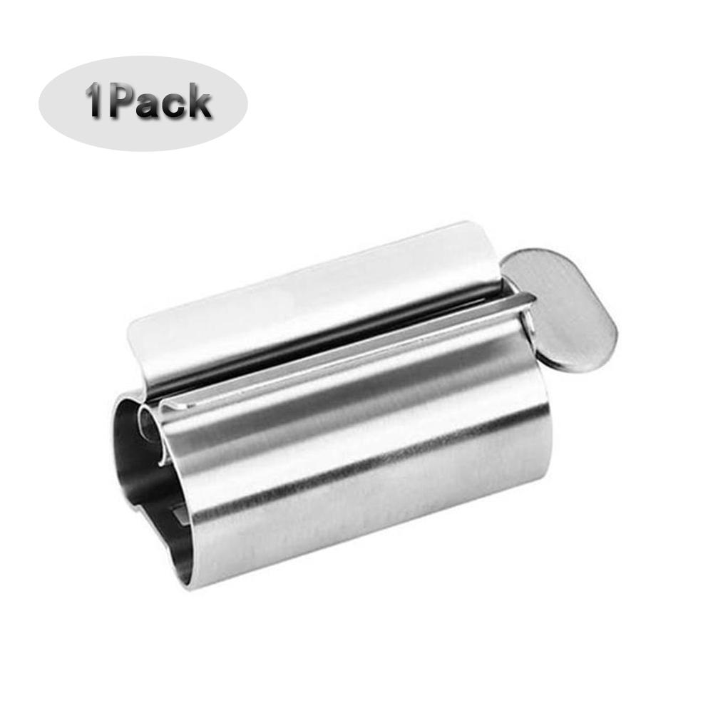 

Toothpaste Squeezer Tube Roller Stainless Steel Puts an end to Waste,Ointments Cosmetics Bathroom Accessories Metal Toothpaste