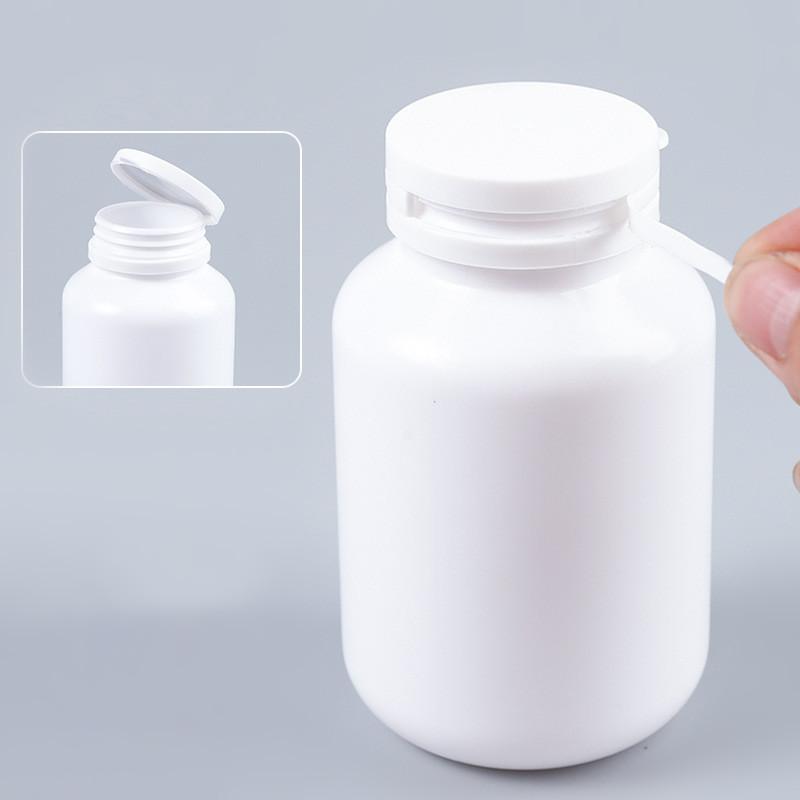 1Pcs 130/150Ml Empty Plastic Bottle Health Supplements Vitamin Tablet Refill Bottle With Pull-Ring Tear Off Cap Pill Container