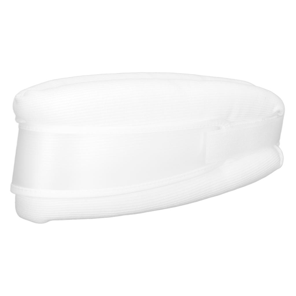 Nackenstütze Weiß Weich Zervikale Halskrause Traktion Unterstützung für Nackenschmerzen Druckentlastung