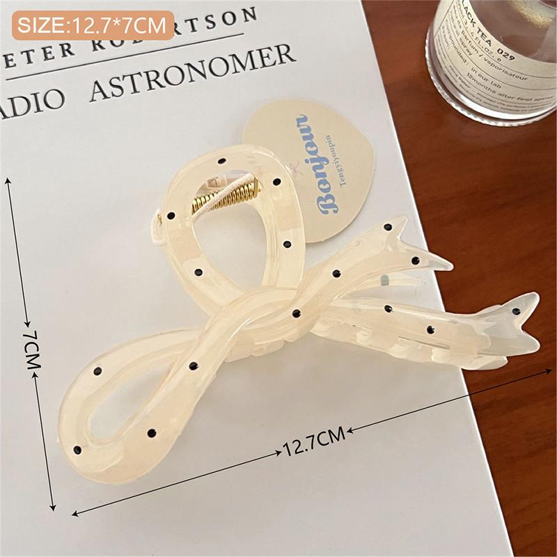 Retro Hochwertige Haarkrallen Für Frauen Mädchen Süße Elegante Große Haifischklammer Vielseitige Haarspange Luxus Haarschmuck Geschenke