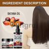 For Batana Oil Volumizing Hair Care Set Repairs Frizzy Hair Deep Nourishes Scalp Smooth Hair Travel