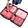 Travel Storage Bag Seven-Piece Set Clothes Sorting Organizer Bag Suitcase Clothing Packing Storage Bag