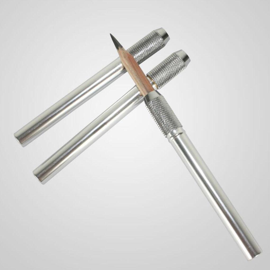 Verlängerer Silber Praktisch Rutschfest Befestigung Aluminiumlegierung Zeichenwerkzeuge Metall Skizzen Malerei Halter Werkzeug Zubehör