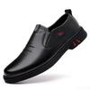 Men's Cow Leather Shoes Genuine Leather Handmade Business shoes Round Toe Casual Loafers Comfortable Man footwear  Homme