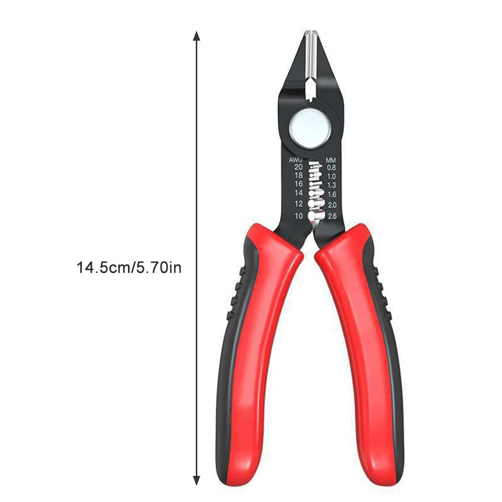

Wire Stripper Pliers Tools Automatic Stripping Cutter Cable Wire Crimping Electrician Repair Tool Hand Tool красный