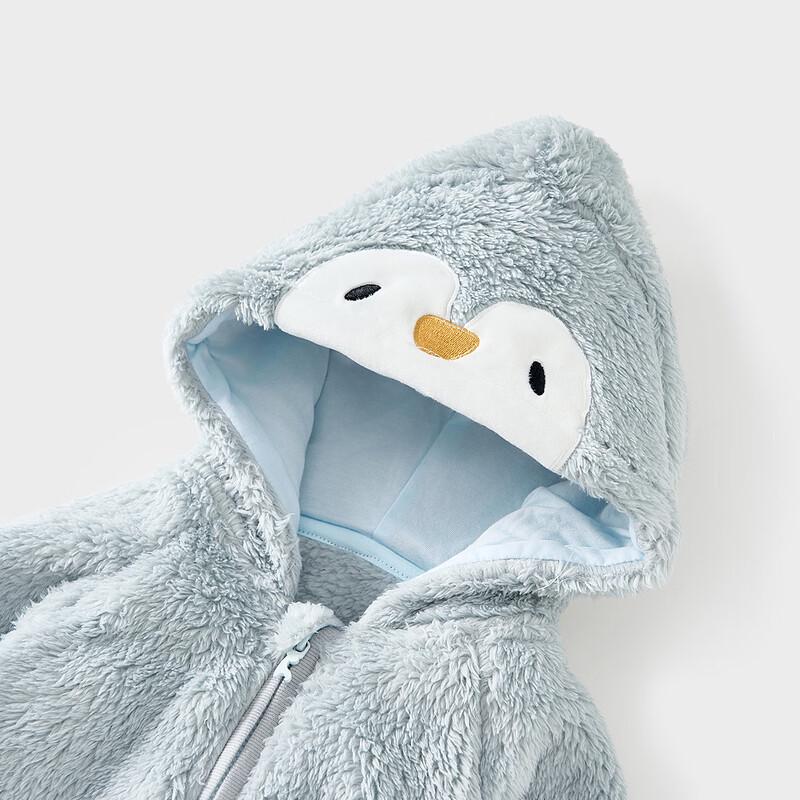 TONGTAI Baby Double-Sided Fleece Romper 66