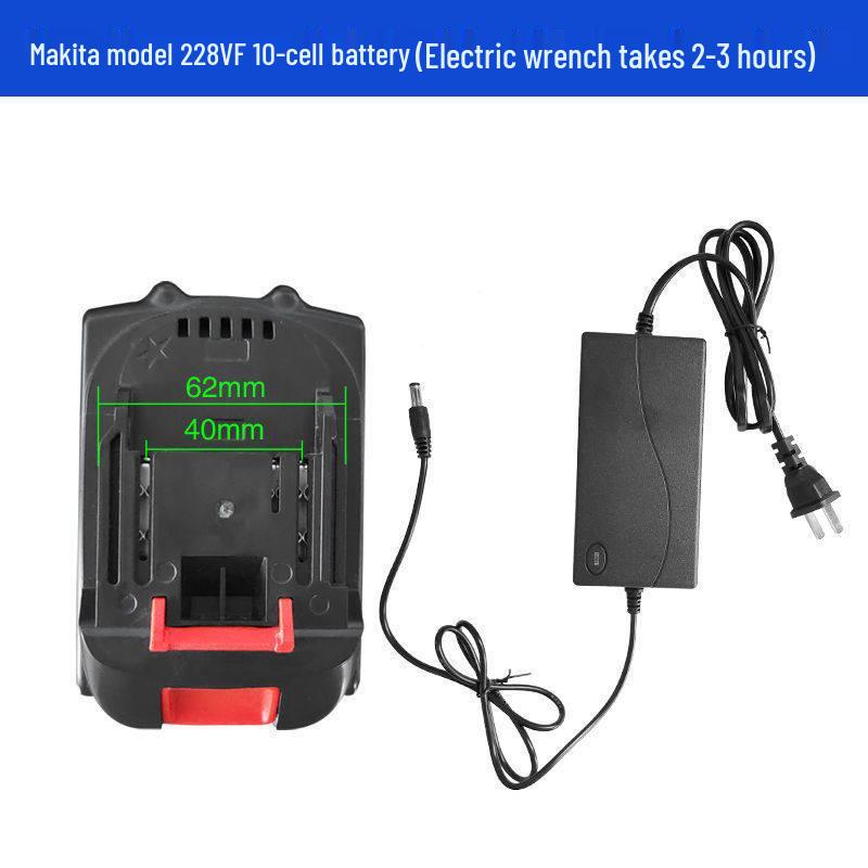 High-Power Electric Impact Wrench & Drill with Universal Battery Compatibility