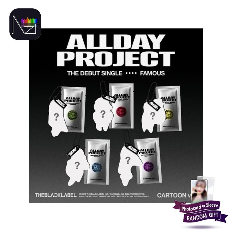 

ALLDAY PROJECT – The Debut Single FAMOUS (CARTOON ver.) 5 in Set