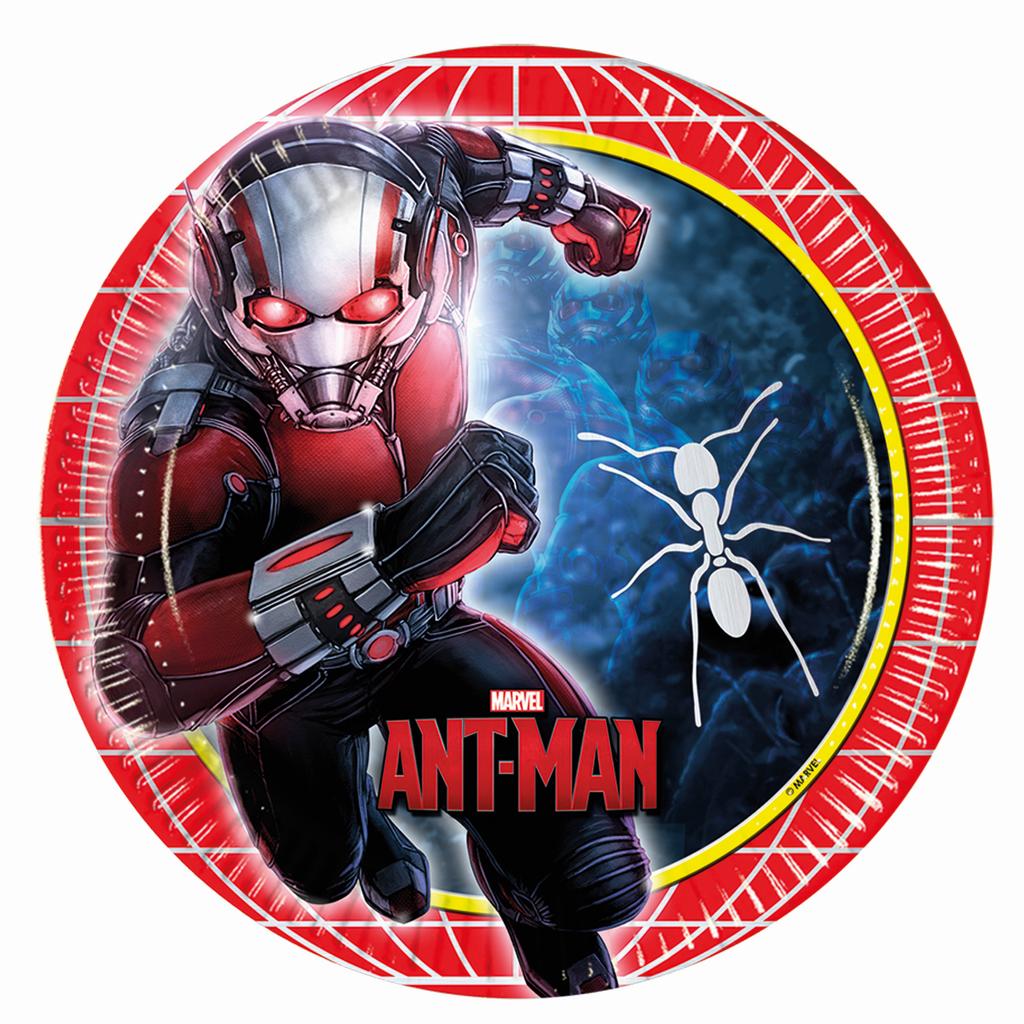 Ant-Man Piatti di carta per feste (Confezione da 8)