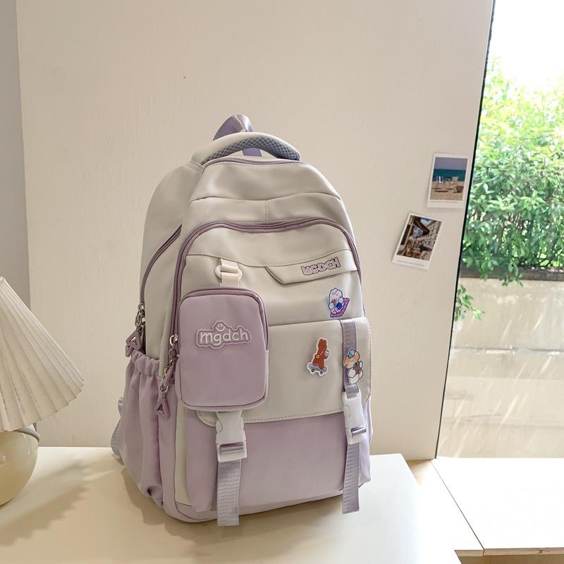 New High-value, Large Capacity Backpack for Junior High School Students and High School Students Leisure Travel Bags
