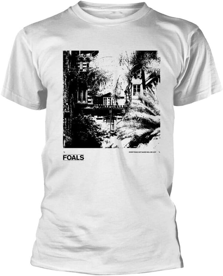 Foals Everything Not Saved Will Be Lost Underplay T Shirt 4XL белый