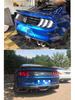 15-22 Mustang Rear Spoiler: Modified Fixed Wing & No-Drill Diffuser