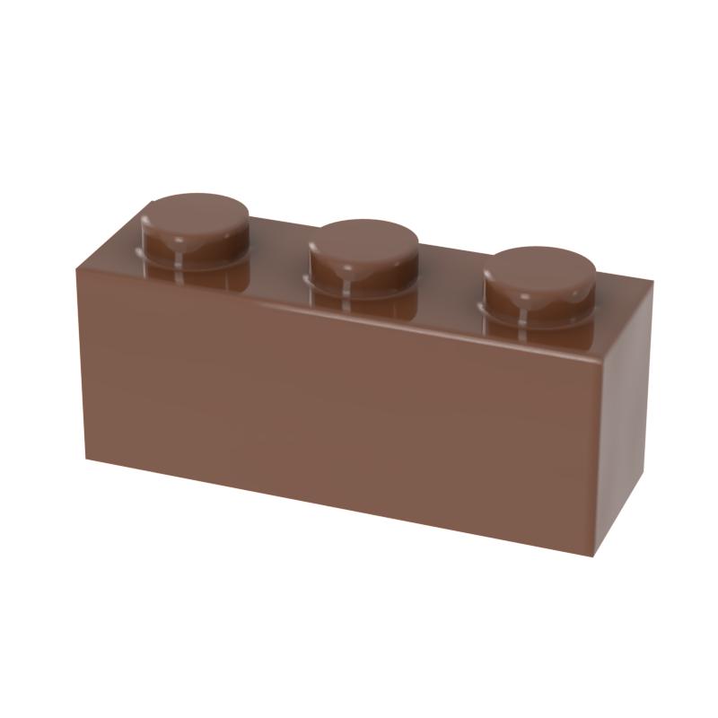 [FunBrick] 20/50/100PCS 1x3 Dots 50PCS DIY Building Blocks 1*3 Dots Bricks Educational Creative Size Compatible With 362