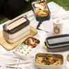 Leak-proof Food Container Single/Double Layer Food Storage Box Insulated Lunch Box  Student