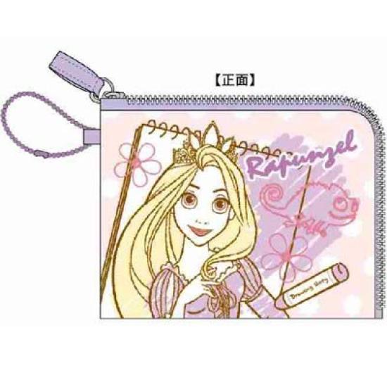 Disney Drawing Story Pass Case Rapunzel (Horizontal)