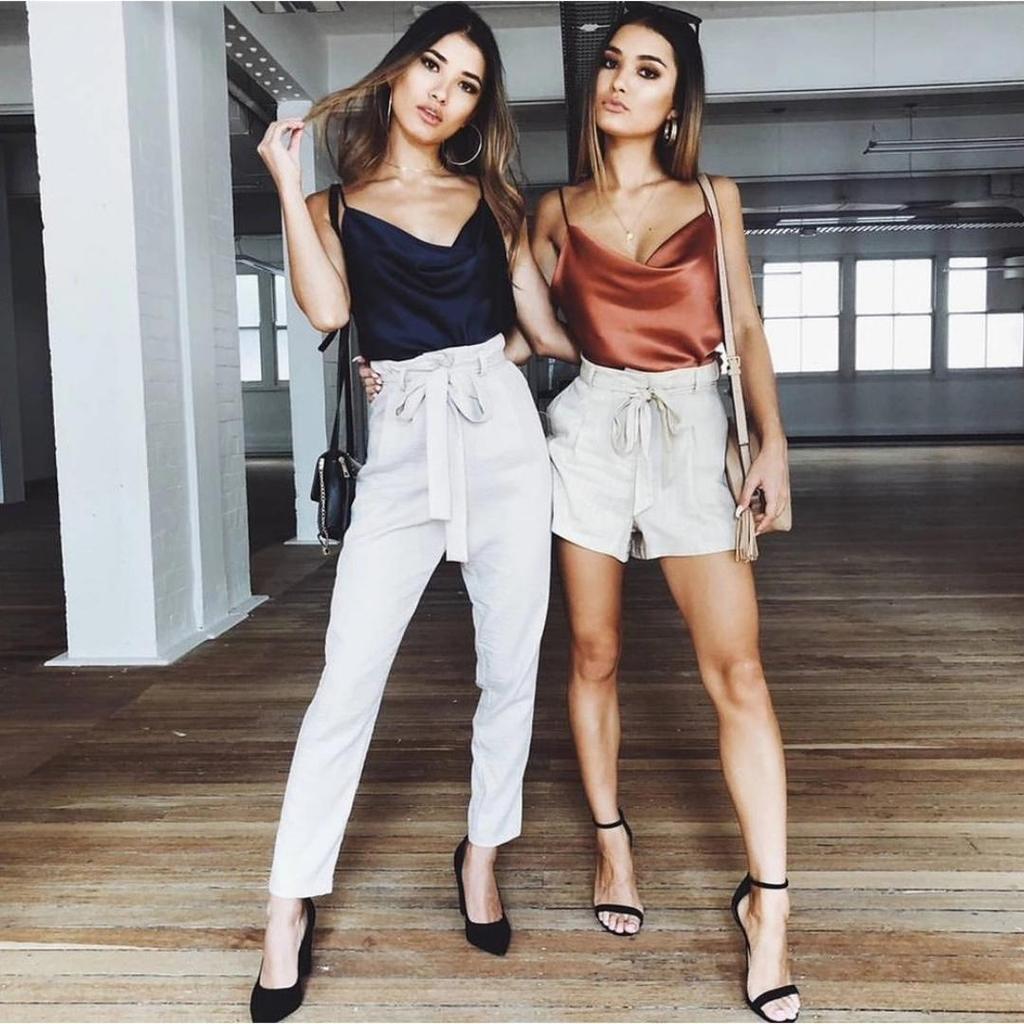 Tank Tops Women Summer Backless Camisole Fashion Female Sleeveless Cropped Vest