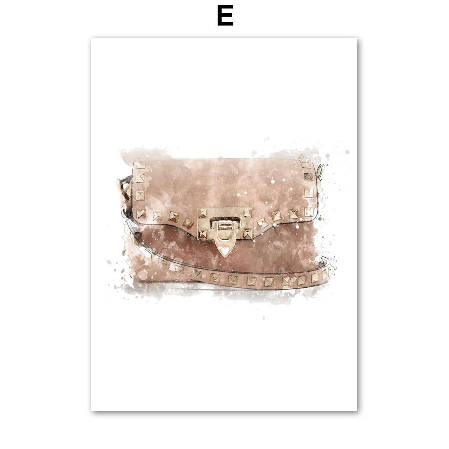 Pink Flower Paris Perfume Girl Lip Eyelash Wall Art Canvas Painting Nordic Posters And Prints Wall Picture For Grils' Room Decor