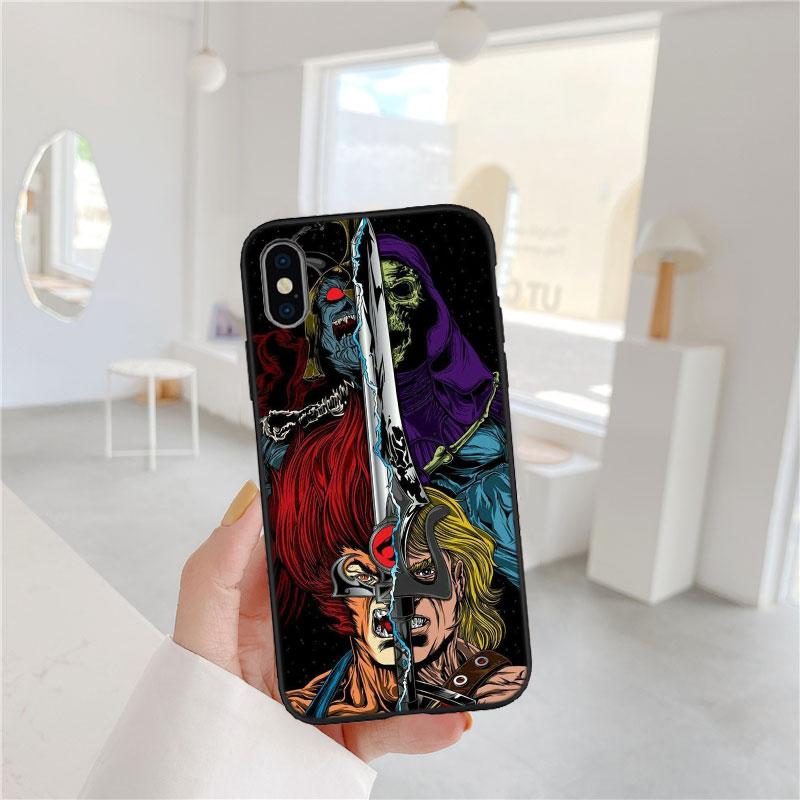 BF104 T-ThunderCats Soft Shell Phone Case for Samsung Galaxy S20 S21 S22 Ultra FE + Plus A21S A22 A24 A25 A26 A30 A30S A31