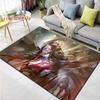 Fashion Hot Cartoon K-Kamado Nezuko Printed Carpets Living Room Anti-Skid Area Rug Kids Bedroom Mats Yoga Mat Large Carpet Decor