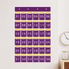 Classroom Organizer with Numbered Compartments for Phones