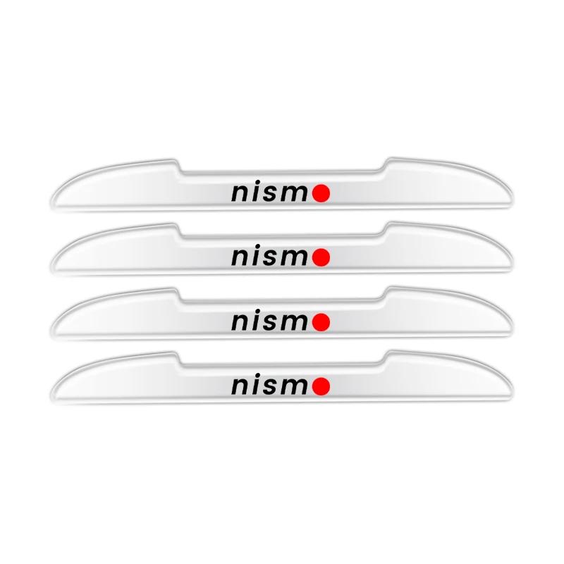 AQS3   Transparent Door Edge Protector Stickers Anti Collision Strips For Nissan Nismo Note Armada Pulsar Pathfinder X-Trail Qashqai