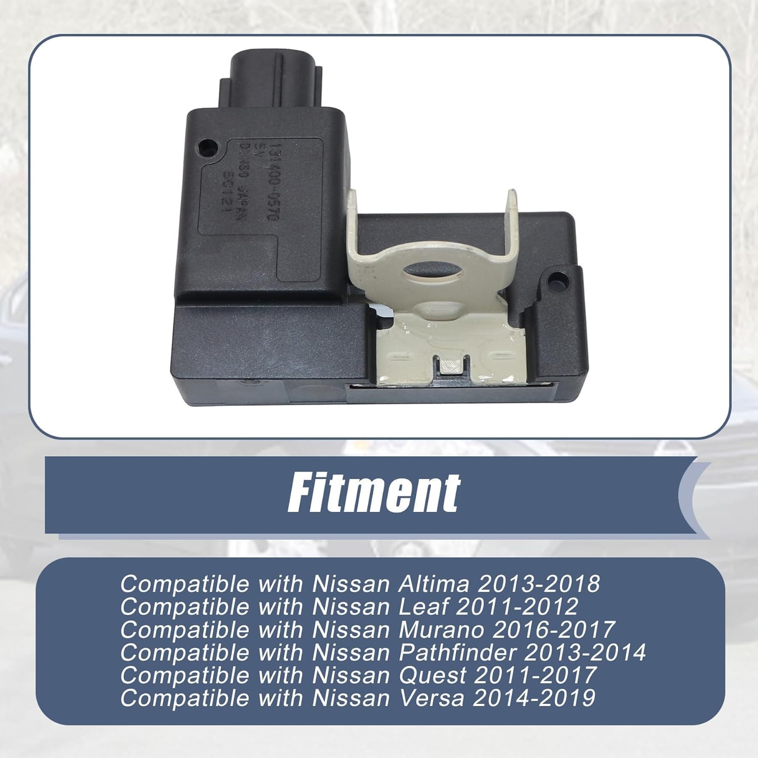 XQSMWF Battery Current Sensor Fit for Nissan Altima Leaf Murano Pathfinder Quest Versa 2011-2019 Fit for Infiniti QX60 2014-2016, Replace 294G01HH0A