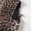 foreign trade wholesale, European and American style French women's clothing fashion design leopard print printed vest