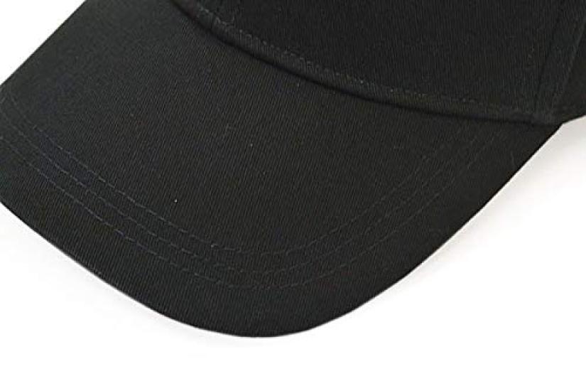 Calvin Klein CK CENTER CAP K50K506087 BAX Black Baseball Cap