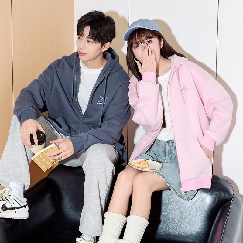 

TonLion 2024 Snoopy Couple Hooded Knitted Cardigan L