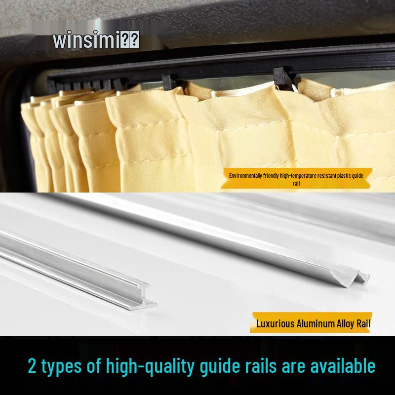 Volkswagen Tiguan L Automatic Retractable Car Sunshade for Side Windows - Heat Insulation & Privacy.