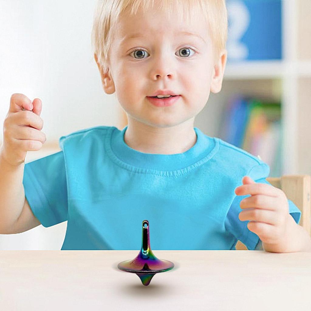 Metal Gyro Hot Movie Totem Hand Spinnings Top Fingertips Small Cyclones Gyroscope Antistress Fidget Toys For Children Gifts