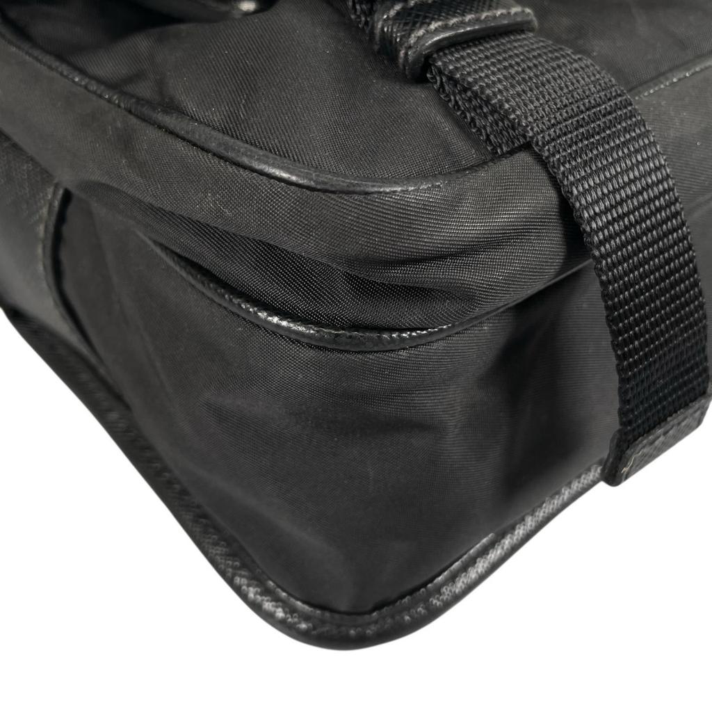 PRADA Re-Nylon 2VD034 Shoulder Bag black Women used