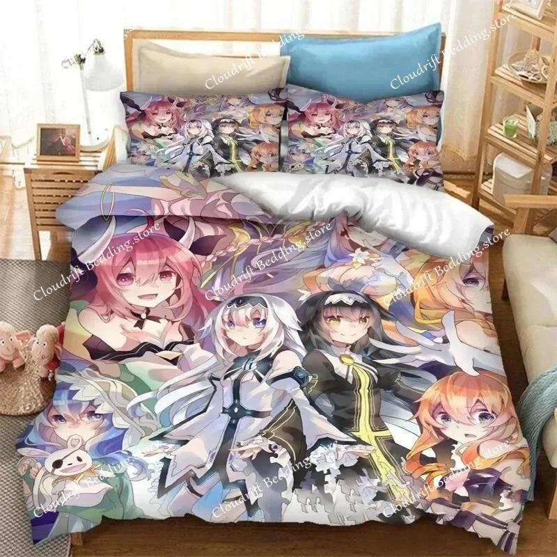 Anime Date A Live Bedding Set Boys Girls Twin Queen Size Duvet Cover Pillowcase Bed Kids Adult Fashion Home Textiles Quilt Cover