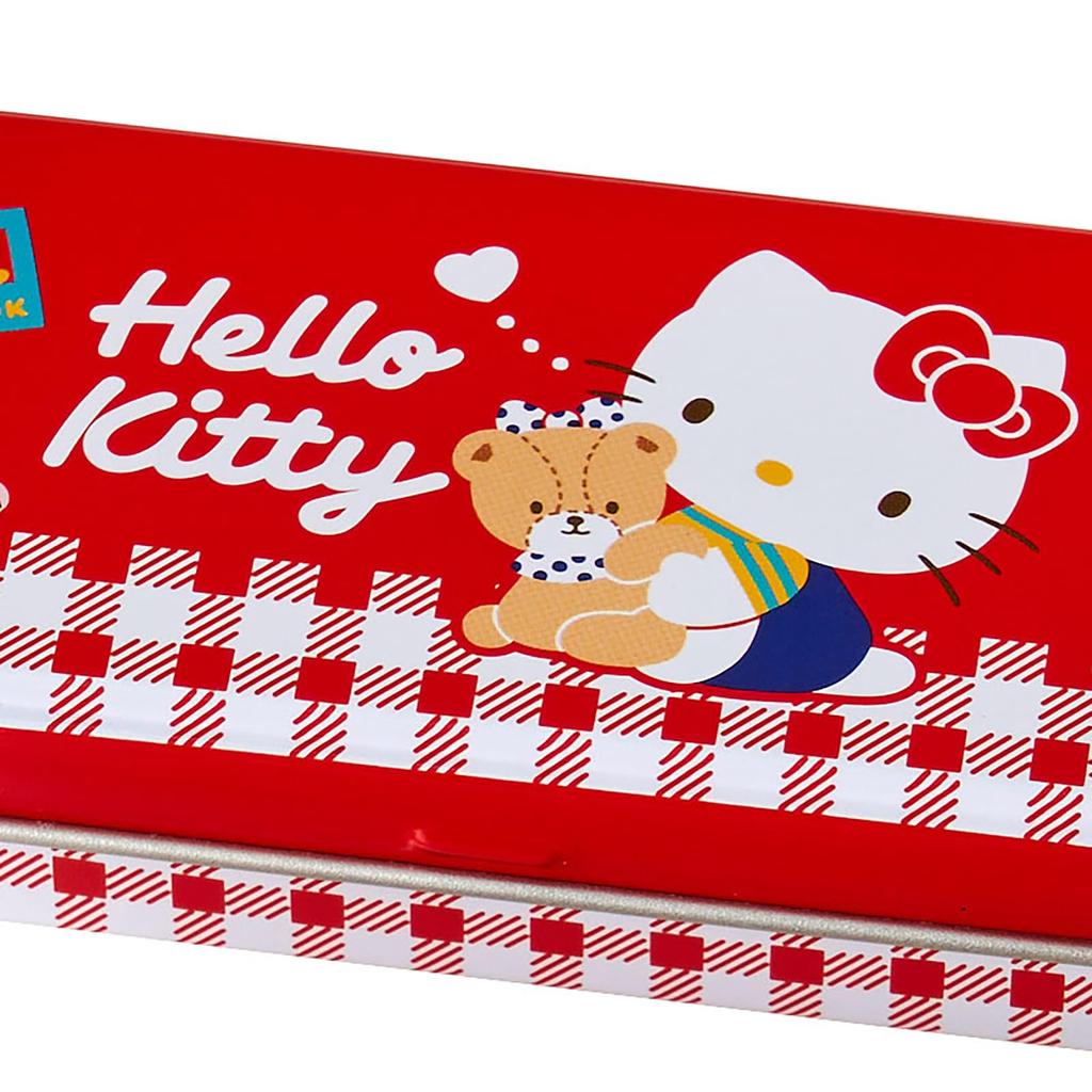 Sanrio Bandage Tin Case Everyday Hello Designs x 5 of 451126 & (Sanrio Goods) Kitty, 10-Pack (2 Each)