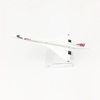 Replica Alloy Model 16cm Concorde Air British 1:400 Scale Metal Aircraft Diecast Model Aviation Plane Collectible Toys For Gift