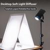 Foldable Light Diffuser Board Photography Reflector For Small Object Photos In Studio Or Outdoor Setting