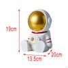 Creative Astronaut Piggy Ornament Coin Box Statue Sculpture Saving Pot for Home Decor