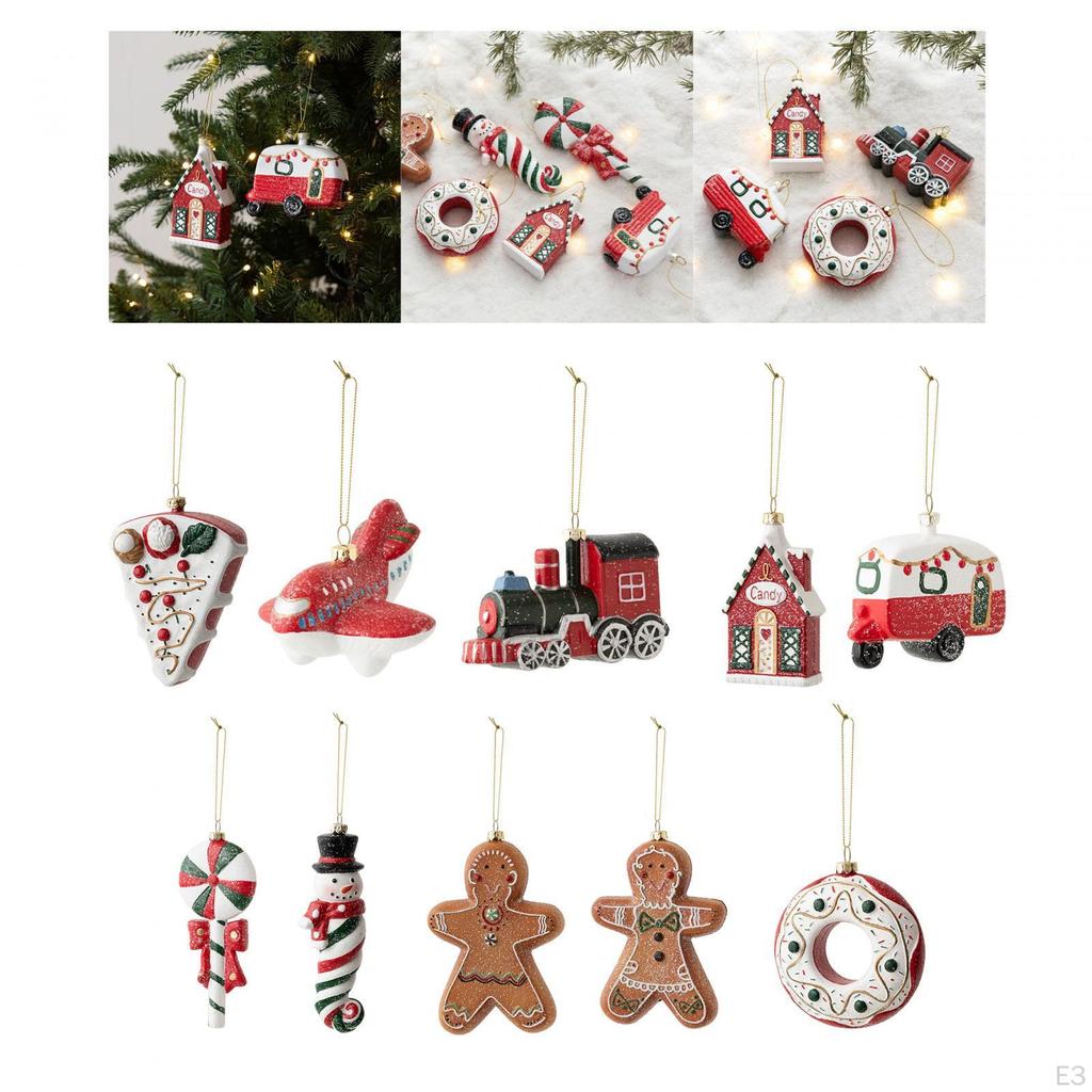 Vánoční stromek Dekorace Přívěsek Roztomilé Ozdoby do Auta Ložnice Domu