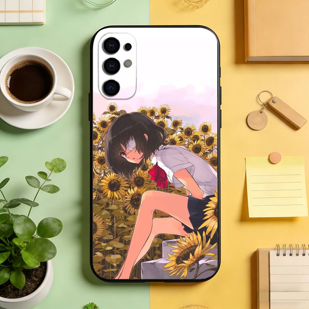 

Another Mei Misaki Phone Case For Samsung S25,S24,S21,S22,S23,S30,Ultra,S20,Plus,Fe,Soft Silicone Black Cover Samsung S25ULTRA