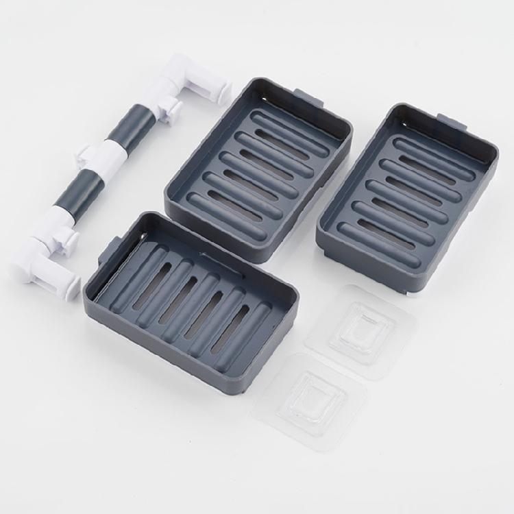Durable Rotatable Soap Storage Box Multilayer Soap Holder Household Easy to Use
