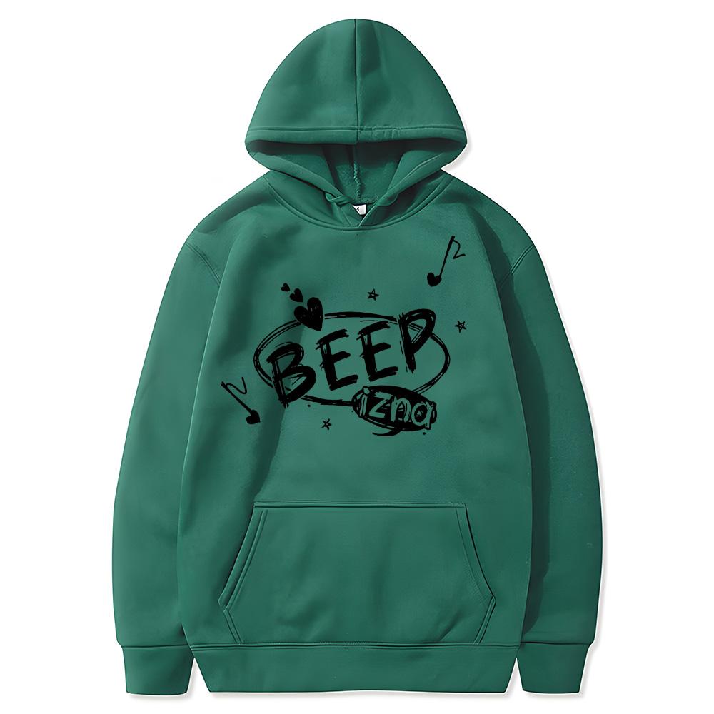 Izna - BEEP Hoodie Aesthetic 2025New Song Album Fashion Sweatshirt Graphic Printing Unisex Clothing Sudaderas Hoody High Quality