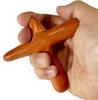 INTHANON Akupressurstab aus Holz Massagestab für Fuß und (Kreuzförmig) Massage, Reflexzonenmassage, Selbstmassage