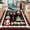 Christmas Vintage Truck Office Rug Chair Mat, Game Carpet, Suitable for Front Door, Bedroom, Living Room, Desk, Holiday Gift