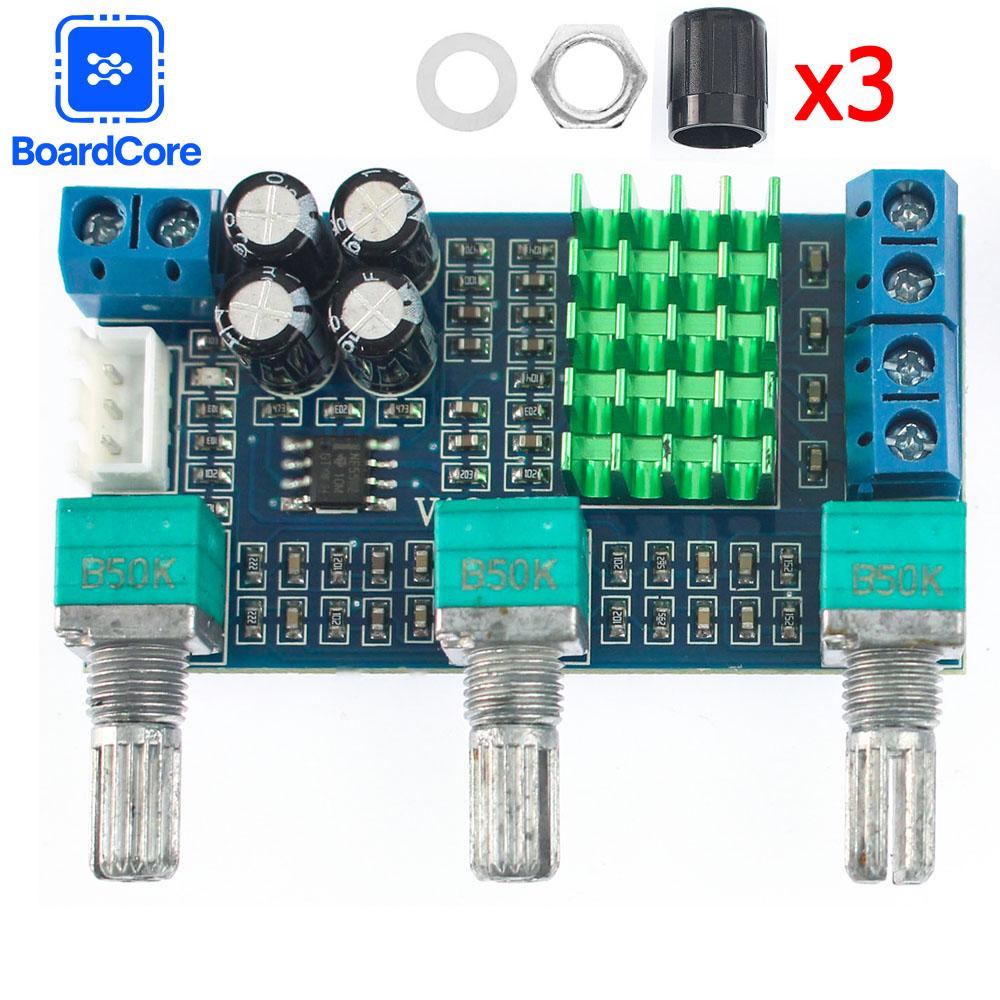 XH-M567 Amplificador TPA3116 D2 Dual-channel Stereo High Power Digital Audio Power Amplifier Board 80W*2
