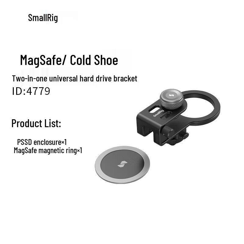 SmallRig MagSafe/Cold Shoe Phone SSD Clamp for Outdoor Live Streaming 4779